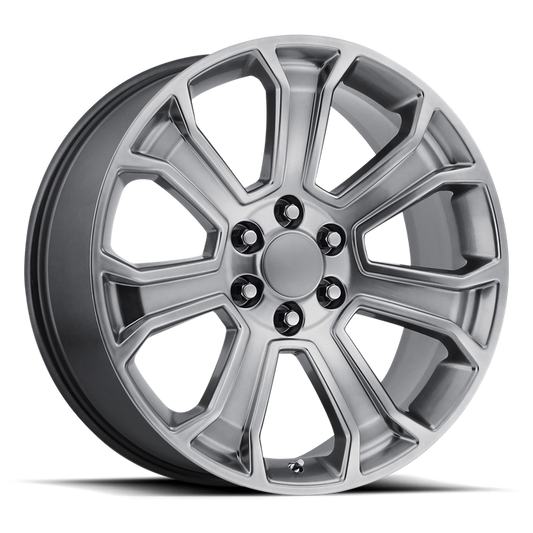 PERFORMANCE REPLICAS PR166 20X9 24 6X139.7/6X5.5 Hyper Silver