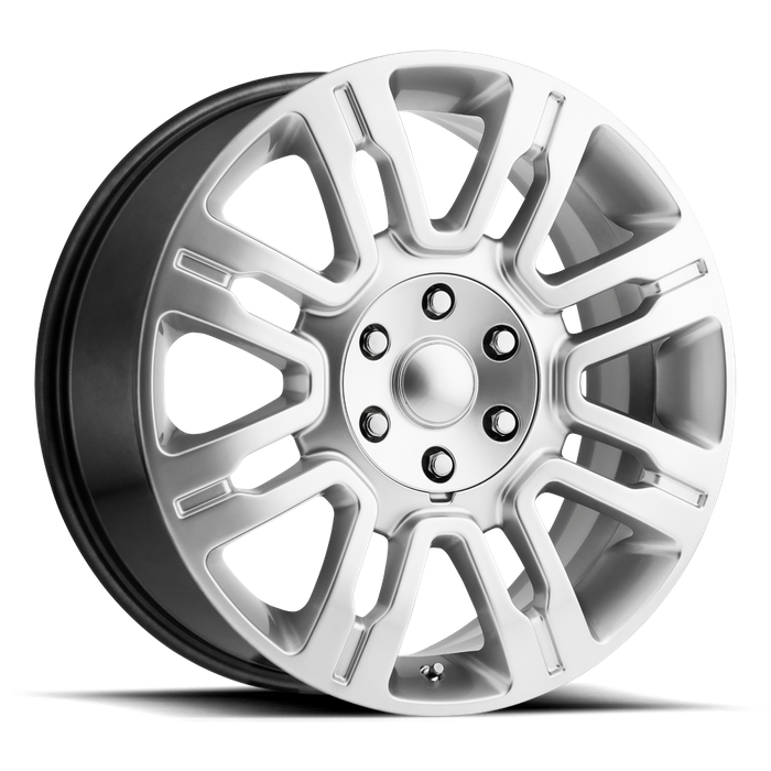 PERFORMANCE REPLICAS PR167 20X8.5 44 6X135/6X5.3 Hyper Silver