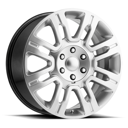 PERFORMANCE REPLICAS PR167 20X8.5 44 6X135/6X5.3 Hyper Silver