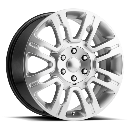 PERFORMANCE REPLICAS PR167 20X8.5 44 6X135/6X5.3 Hyper Silver