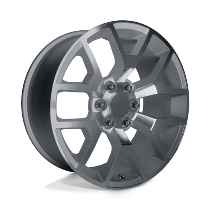 PERFORMANCE REPLICAS PR169 20X9 27 6X139.7/6X5.5 Silver with Machined Spokes