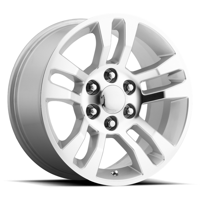 PERFORMANCE REPLICAS PR175 18X8 24 6X139.7/6X5.5 Silver Machined