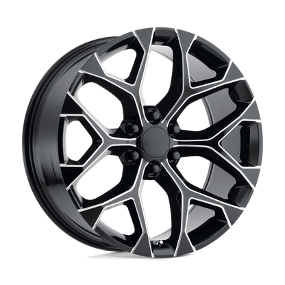 PERFORMANCE REPLICAS PR176 24X10 31 6X139.7/6X5.5 Gloss Black Milled