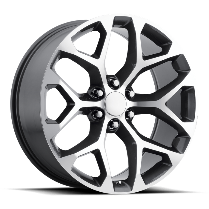 PERFORMANCE REPLICAS PR176 24X10 24 6X139.7/6X5.5 Gunmetal Machined