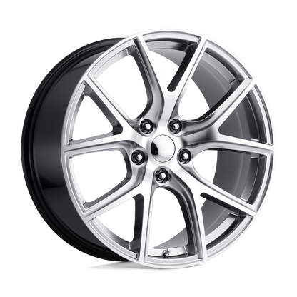 PERFORMANCE REPLICAS PR181 20X10 50 5X127/5X5.0 Hyper Silver Machined