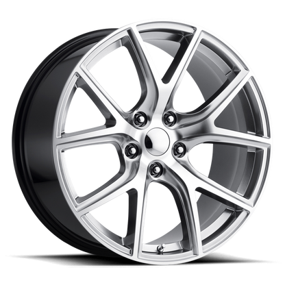 PERFORMANCE REPLICAS PR181 20X10 50 5X127/5X5.0 Hyper Silver Machined
