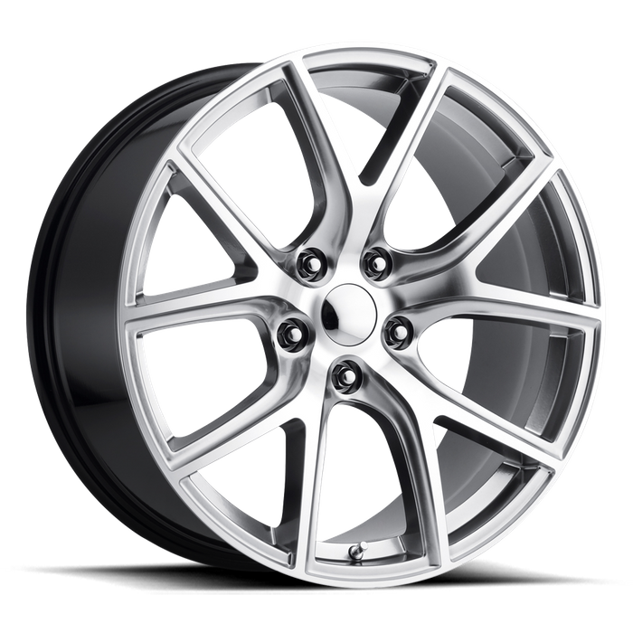 PERFORMANCE REPLICAS PR181 20X9 34 5X127/5X5.0 Hyper Silver Machined