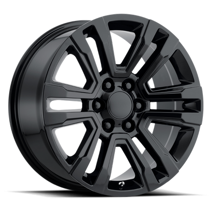 PERFORMANCE REPLICAS PR182 22X9 24 6X139.7/6X5.5 Gloss Black