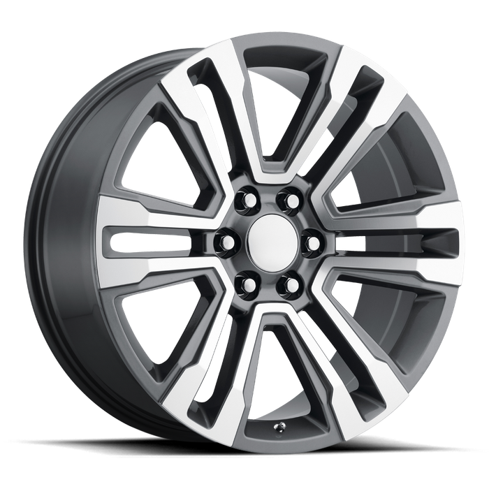 OE Creations PR182 22X9 24 6X139.7/6X5.5 Gunmetal Machined