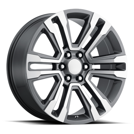OE Creations PR182 22X9 24 6X139.7/6X5.5 Gunmetal Machined