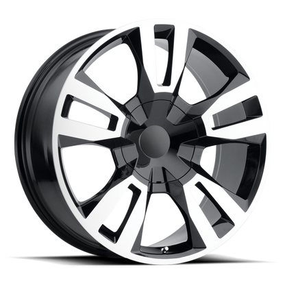 OE Creations PR188 24X10 31 6X139.7/6X5.5 Gloss Black Machined
