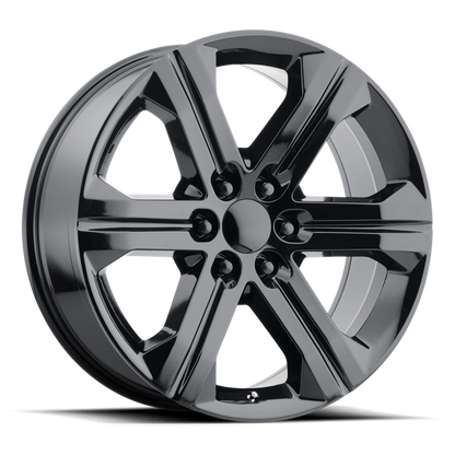 OE Creations PR191 22X9 24 6X139.7/6X5.5 Gloss Black