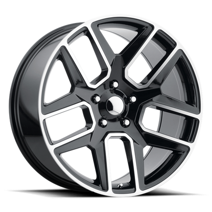 OE Creations PR192 20X9 19 6X139.7/6X5.5 Gloss Black Machined