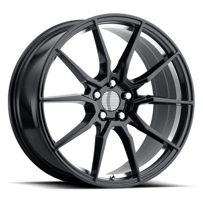 OE Creations PR193 18X9 30 5X114.3/5X4.5 Gloss Black Machined