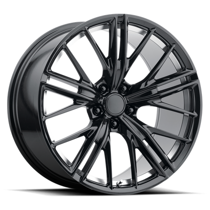 OE Creations PR194 20X11 43 5X120/5X4.72 Gloss Black Machined