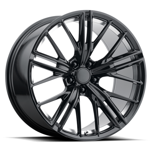 OE Creations PR194 20X10 35 5X120/5X4.72 Gloss Black Machined