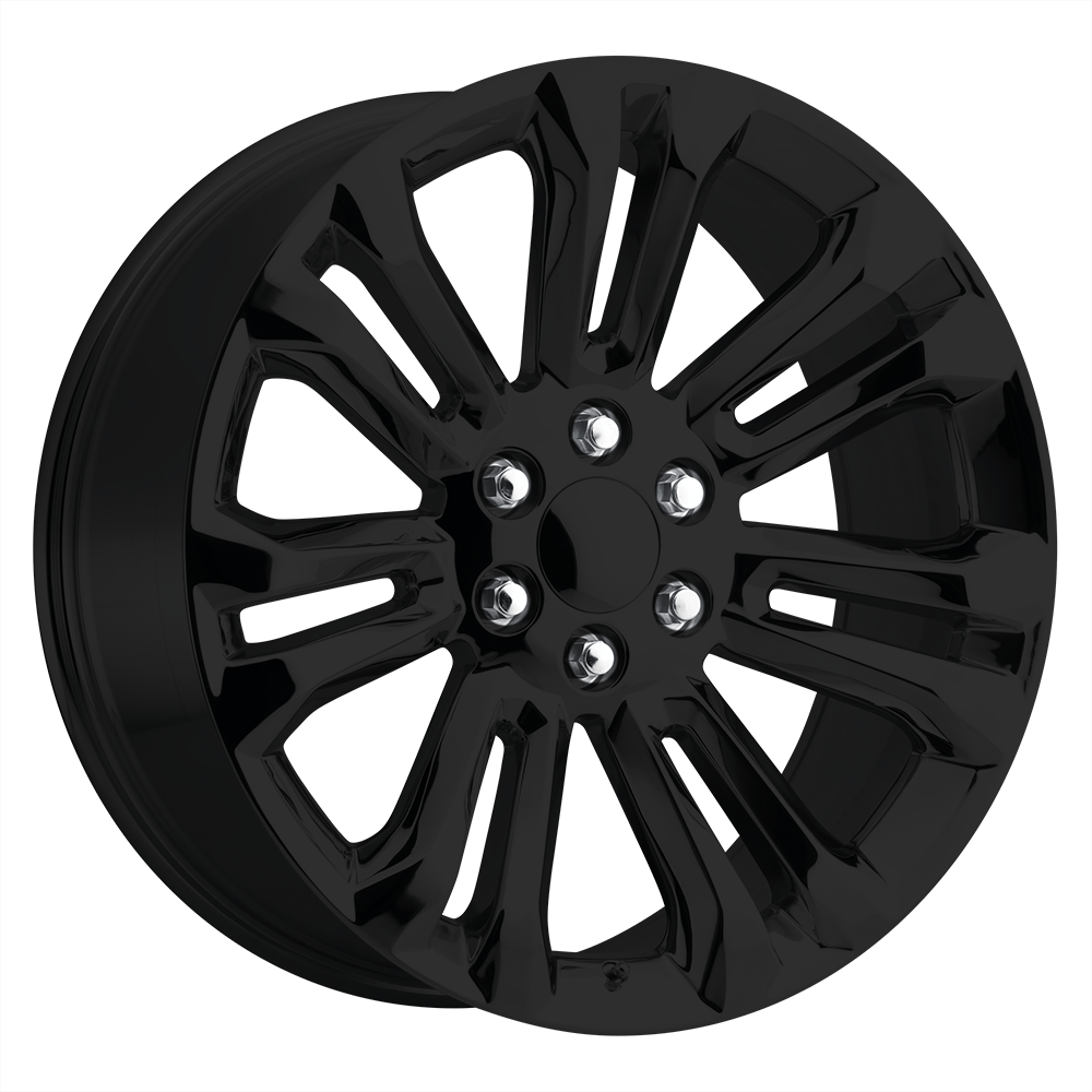 PERFORMANCE REPLICAS PR205 22X9 24 6X139.7/6X5.5 Gloss Black
