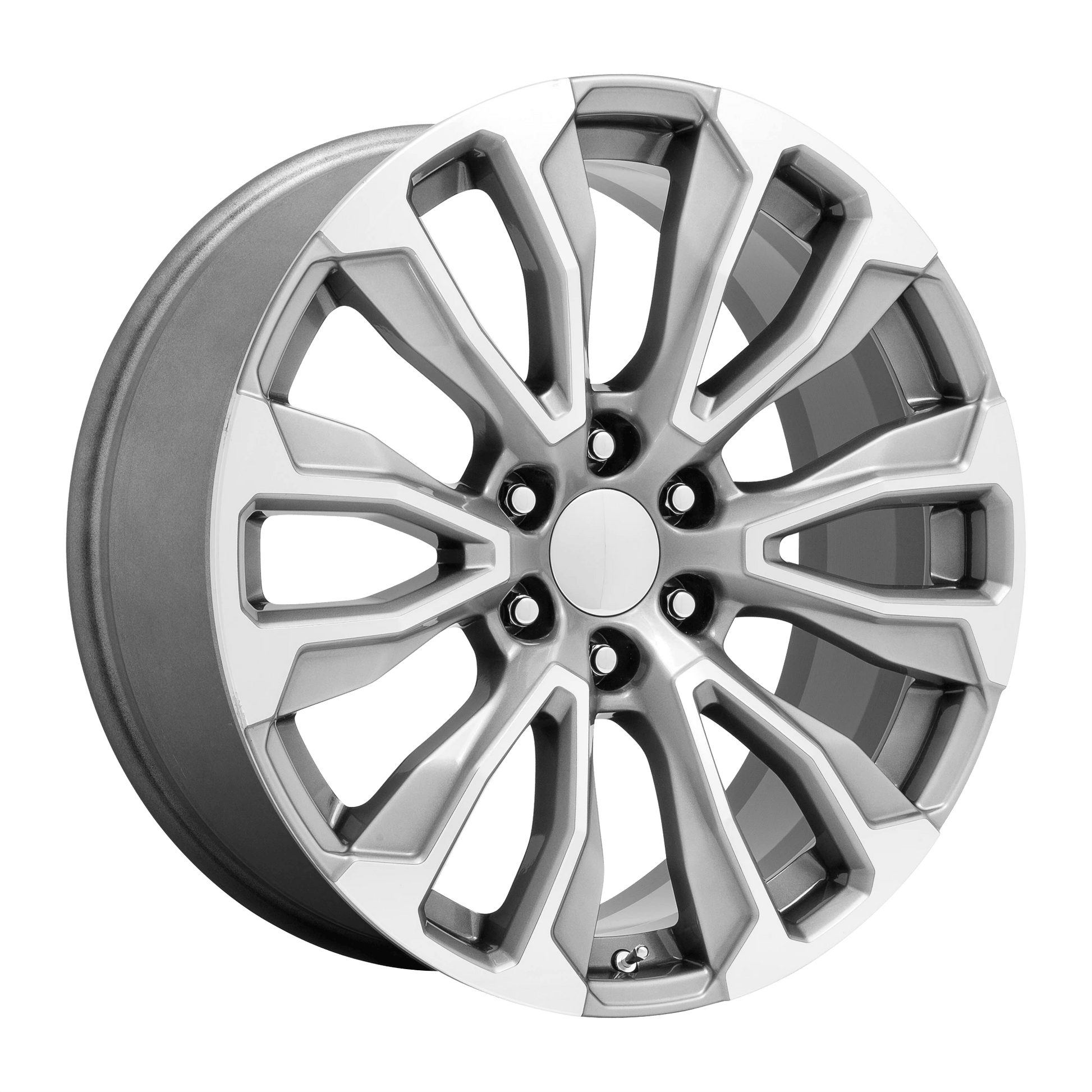 PERFORMANCE REPLICAS PR211 22X9 28 6X139.7/6X5.5 Silver Machined Face