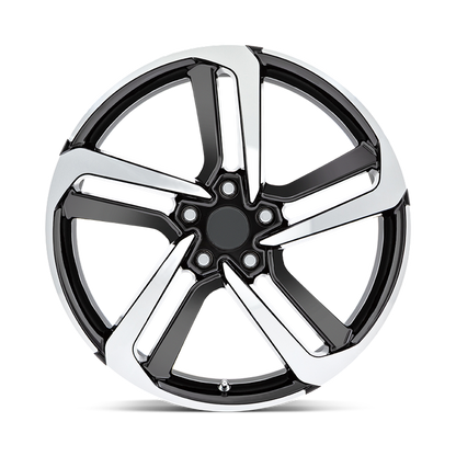 PERFORMANCE REPLICAS PR216 19X8.5 50 5X114.3/5X4.5 Gloss Black Machined
