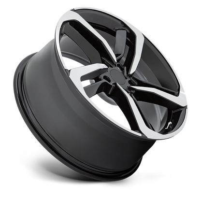 PERFORMANCE REPLICAS PR216 19X8.5 50 5X114.3/5X4.5 Gloss Black Machined