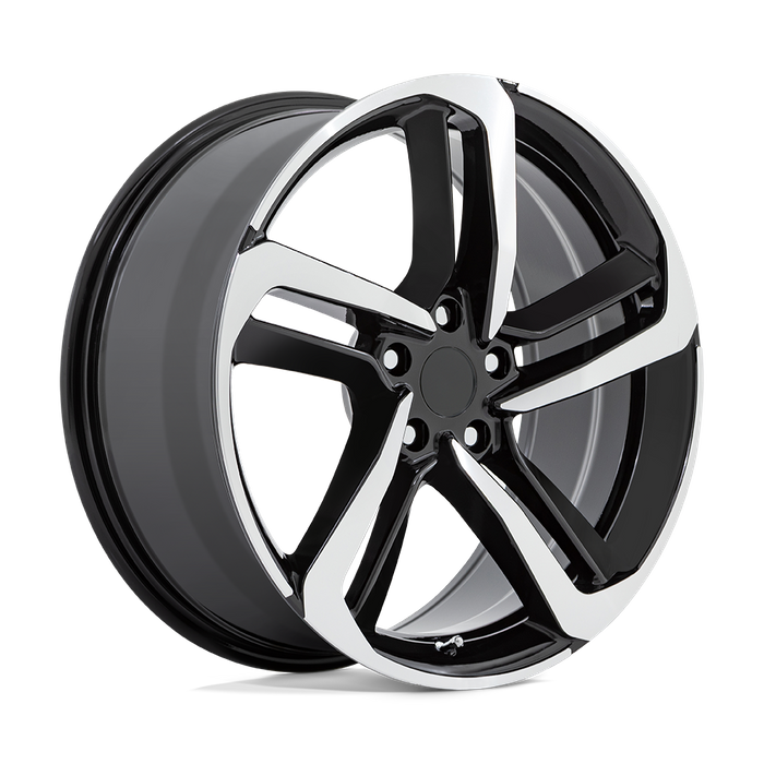 PERFORMANCE REPLICAS PR216 19X8.5 50 5X114.3/5X4.5 Gloss Black Machined
