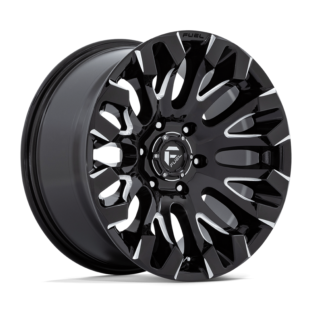 FUEL 1PC D828 QUAKE 18X9 1 6X139.7 GLOSS BLACK MILLED