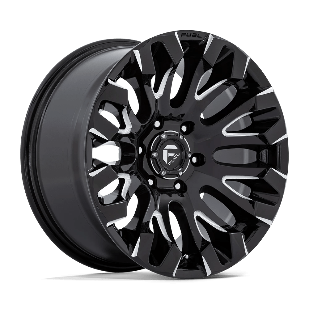 FUEL 1PC D828 QUAKE 18X9 1 6X139.7 GLOSS BLACK MILLED