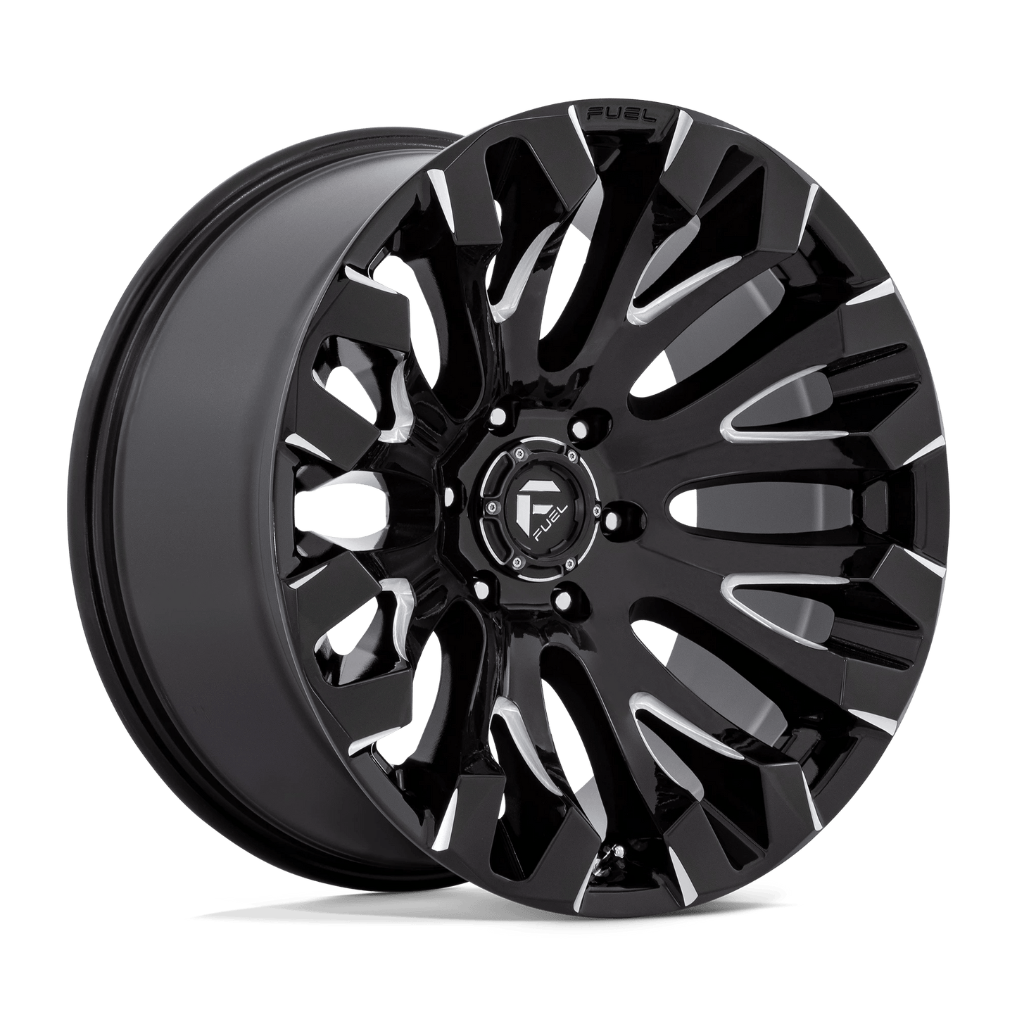 FUEL 1PC D828 QUAKE 18X9 1 5X127 GLOSS BLACK MILLED