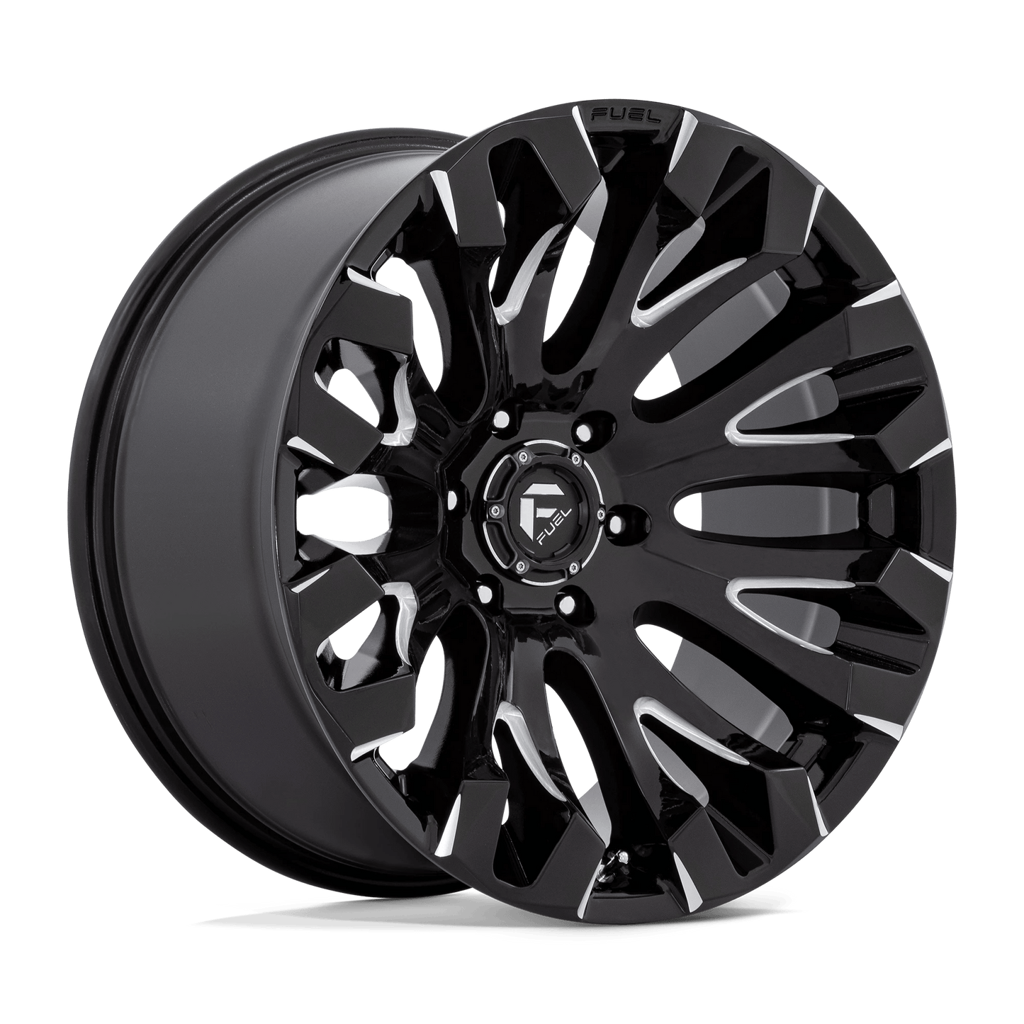 FUEL 1PC D828 QUAKE 20X10 -18 6X135 GLOSS BLACK MILLED