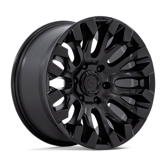 FUEL 1PC D831 QUAKE 18X9 1 6X135 BLACKOUT