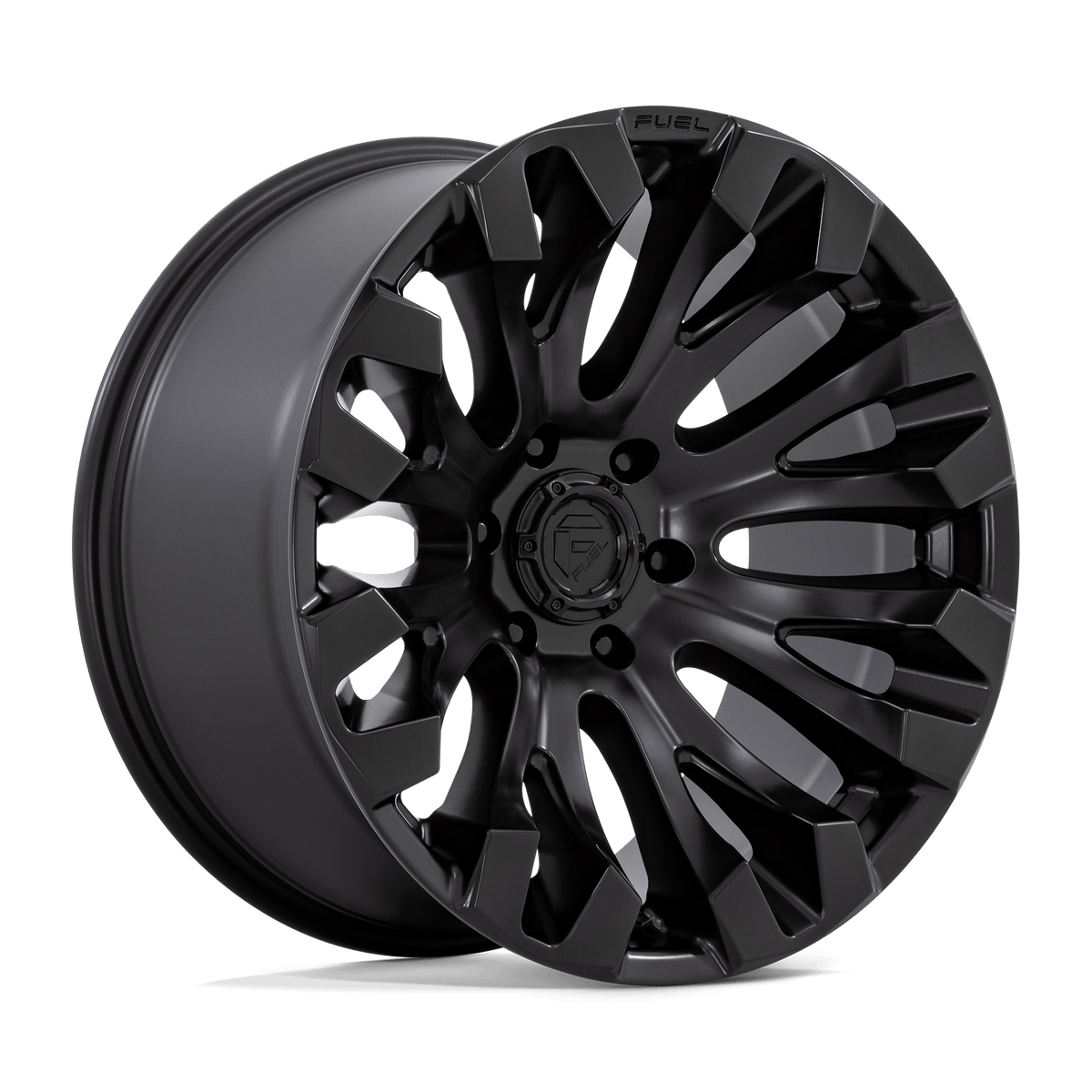 D831 FUEL 1PC D831 QUAKE 20X10 -18 5X139.7 BLACKOUT – Wheels Below Retail