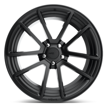 Rotiform 1PC R122 SPF 18X8.5 35 5X112 MATTE BLACK