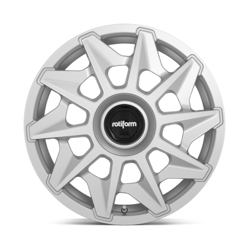 Rotiform 1PC R124 CVT 20X8.5 45 5X112/5X120/5X112/120 GLOSS SILVER