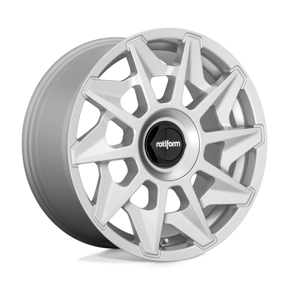 Rotiform 1PC R124 CVT 20X8.5 45 5X112/5X120/5X112/120 GLOSS SILVER