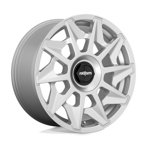 Rotiform 1PC R124 CVT 20X8.5 45 5X112/5X120/5X112/120 GLOSS SILVER