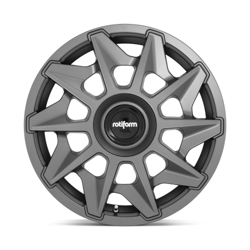 Rotiform 1PC R128 CVT 19X8.5 35 5X112/5X120 MATTE ANTHRACITE