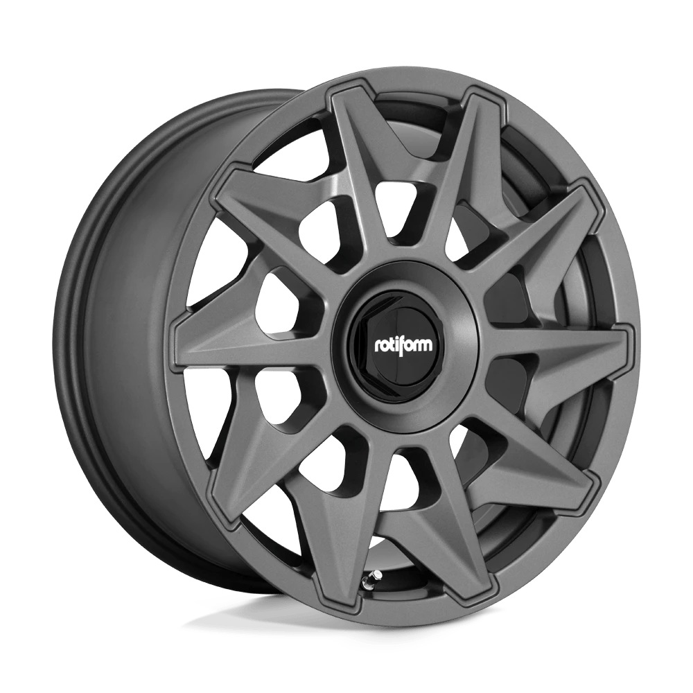 Rotiform 1PC R128 CVT 19X8.5 35 5X112/5X120 MATTE ANTHRACITE