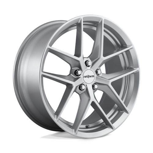 Rotiform 1PC R133 FLG 19X8.5 45 5X108/5X4.25 GLOSS SILVER