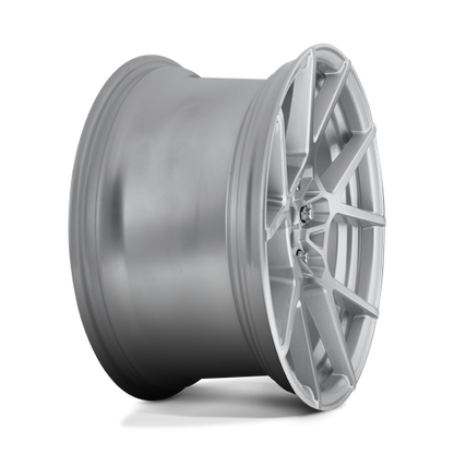 Rotiform 1PC R138 KPS 19X8.5 45 5X112 GLOSS SILVER BRUSHED