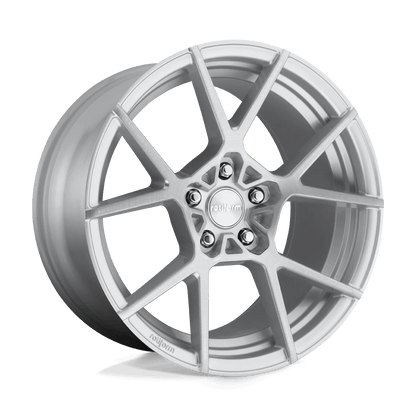 Rotiform 1PC R138 KPS 19X8.5 45 5X112 GLOSS SILVER BRUSHED