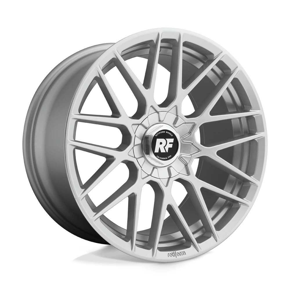 Rotiform 1PC R140 RSE 19X8.5 45 5X112/5X114.3 GLOSS SILVER