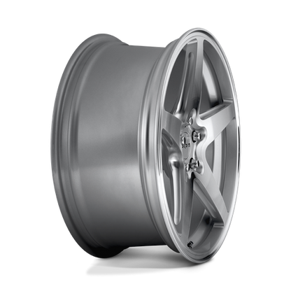 Rotiform 1PC R147 WGR 18X8.5 45 5X112 GLOSS SILVER