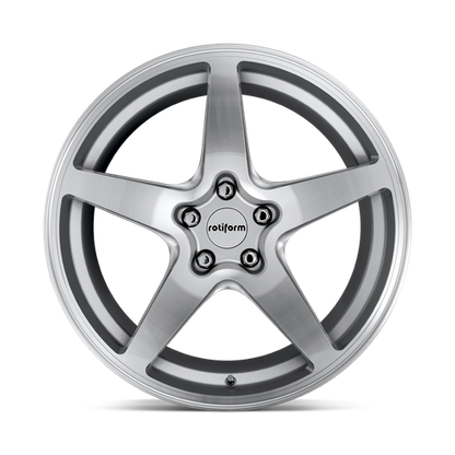 Rotiform 1PC R147 WGR 19X8.5 30 5X112/5X112 GLOSS SILVER