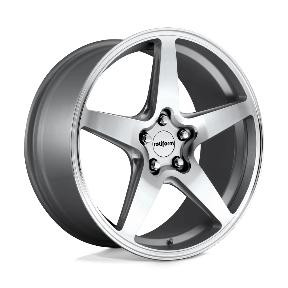 Rotiform 1PC R147 WGR 19X8.5 30 5X112/5X112 GLOSS SILVER