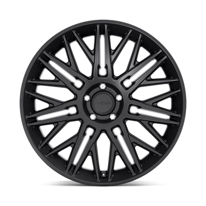 Rotiform 1PC R164 JDR 22X10 25 5X130 MATTE BLACK