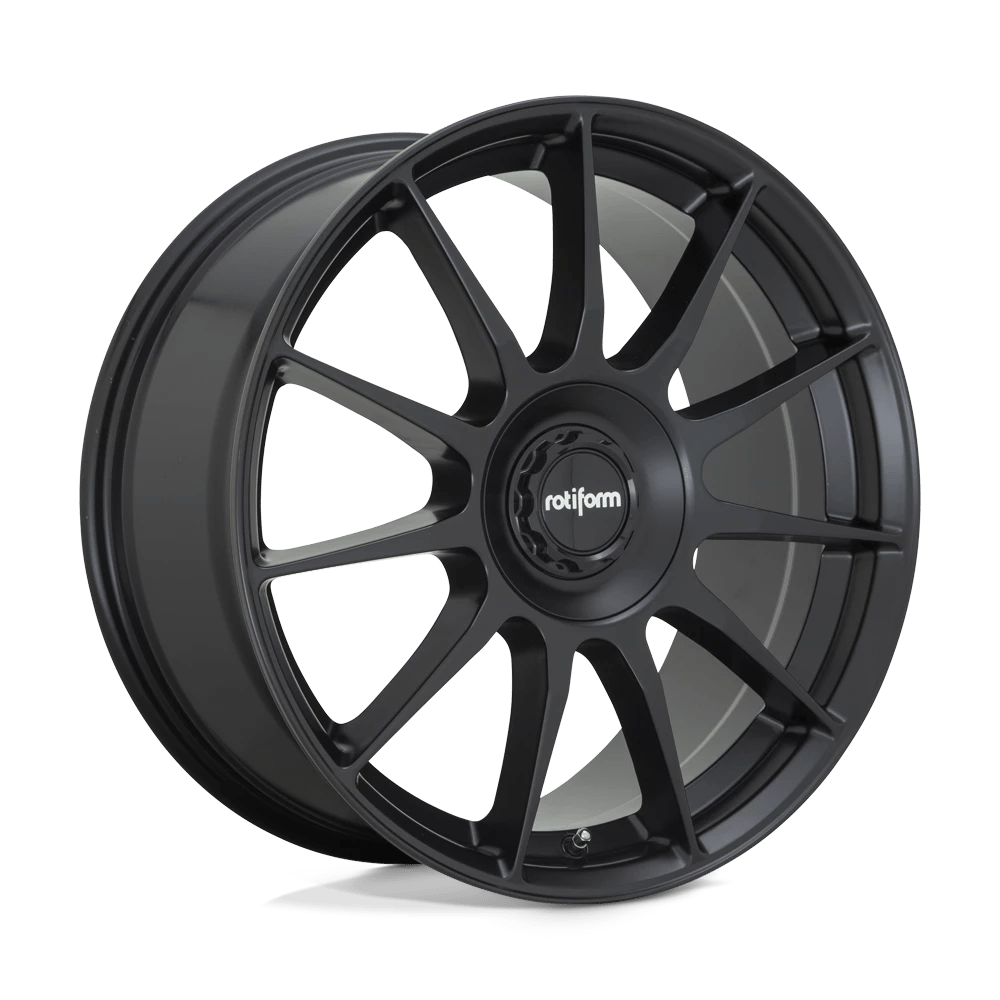 Rotiform 1PC R168 DTM 20X8.5 35 BLANK/BLANK Satin Black