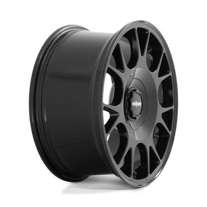 Rotiform 1PC R187 TUF-R 18X9.5 38 5X112/5X114.3/5X112/4.5 Gloss Black