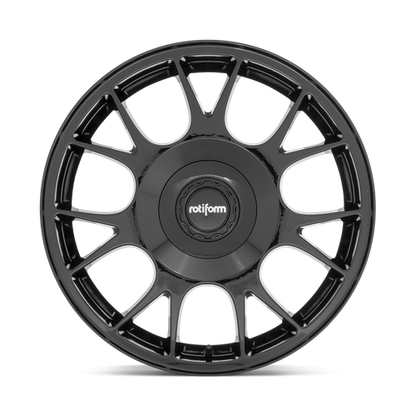 Rotiform 1PC R187 TUF-R 19X9.5 38 5X112/5X114.3/5X112/4.5 Gloss Black