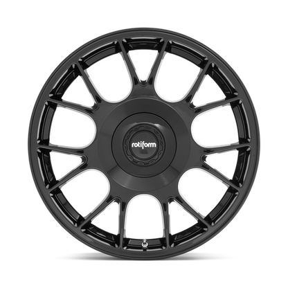 Rotiform 1PC R187 TUF-R 20X8.5 35 5X112/5X114.3/5X112/4.5 Gloss Black