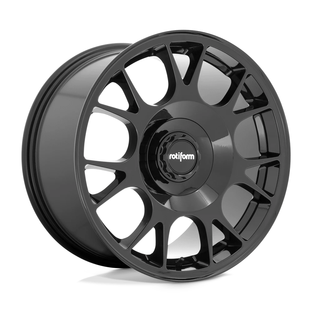 Rotiform 1PC R187 TUF-R 18X9.5 38 5X108/5X120/5X4.25/120 Gloss Black